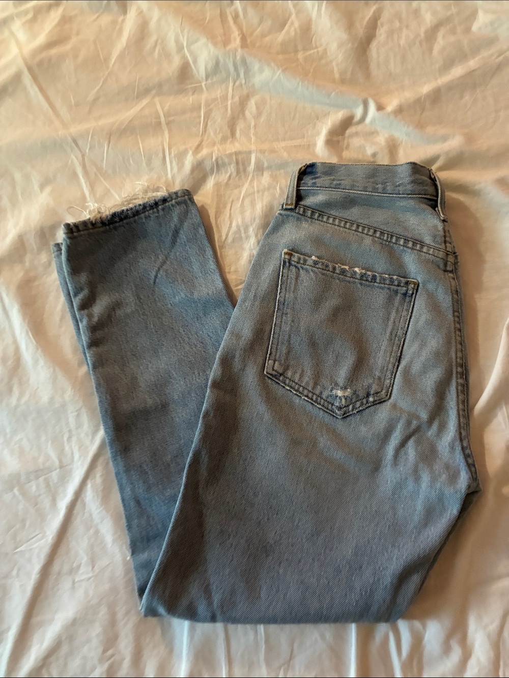 Agolde Light Blue Denim Jeans